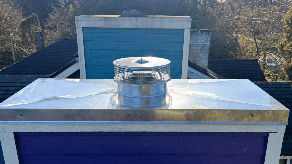 Chimney crown repair in Seattle sealing cracks and preventing water intrusion